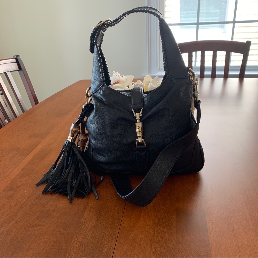 Gucci New Jackie Shoulder Bag dark - like new!!